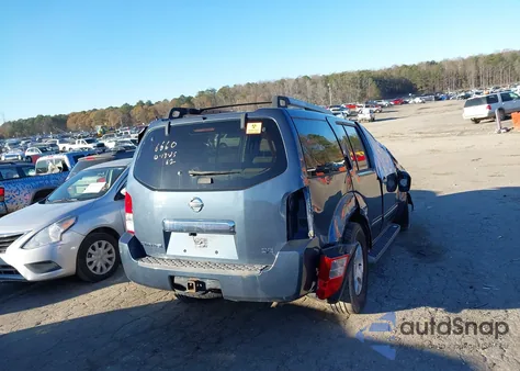 2007 Nissan Pathfinder Se из США, поврежденный, VIN 5N1AR18W77C626660